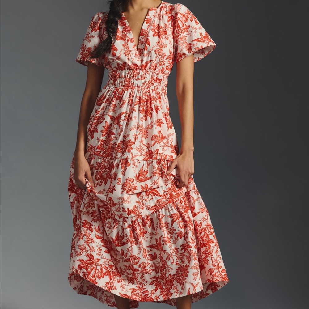 Anthropologie Printed Somerset Dress
